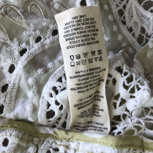 New Free People Citron Combo Lunch Date Halter Top - Picture 5 of 5